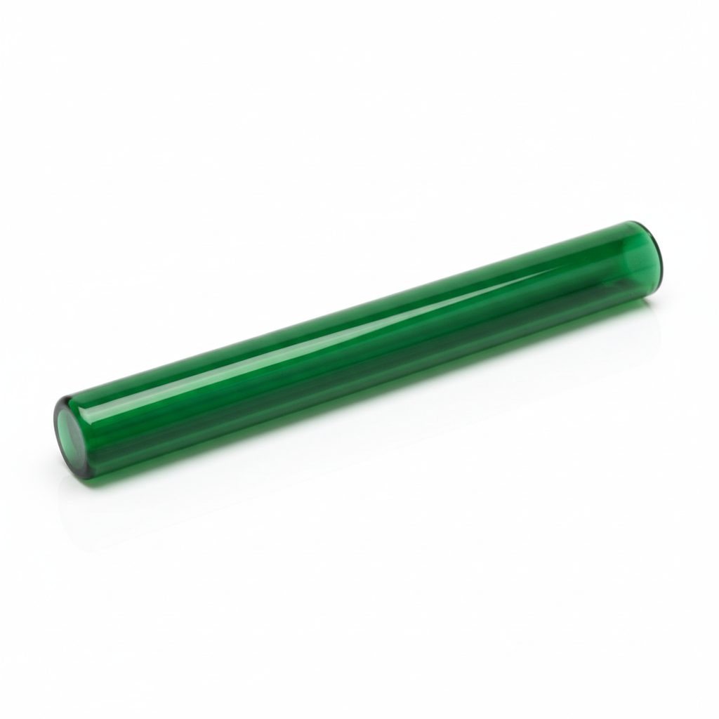 10 mm jade green borosilicate glass rod 12 inch