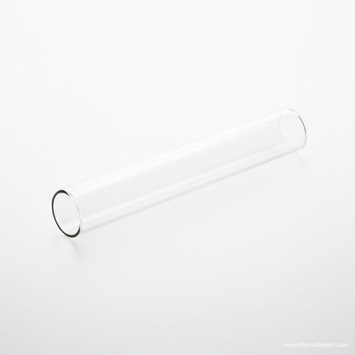12 mm clear borosilicate glass tube 12 inch