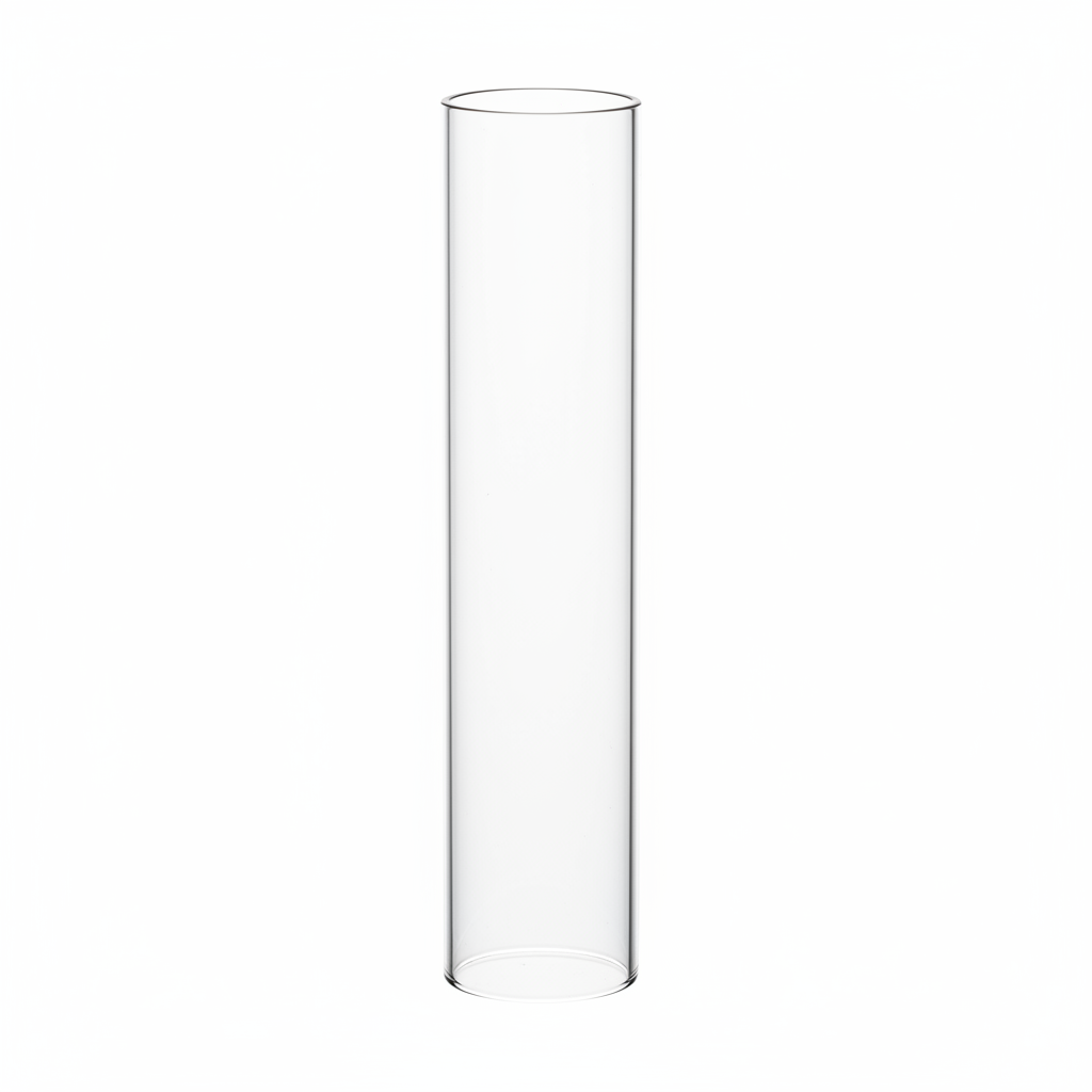 65 mm clear borosilicate glass tube 24 inch