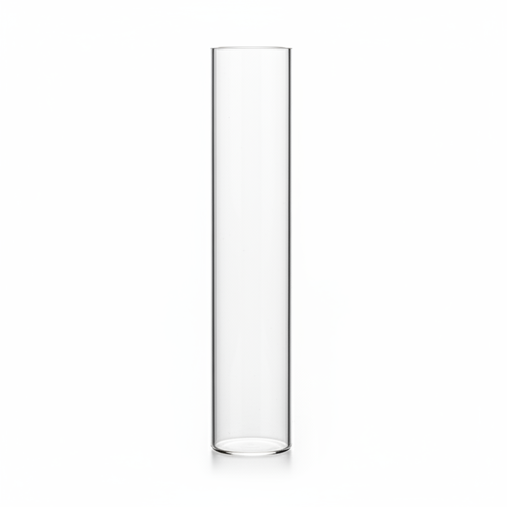 70 mm clear borosilicate glass tube 24 inch