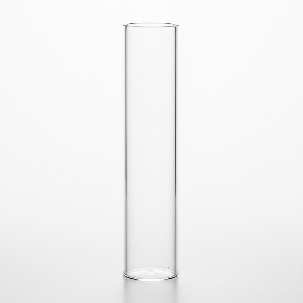 25 mm clear borosilicate glass tube 24 inch