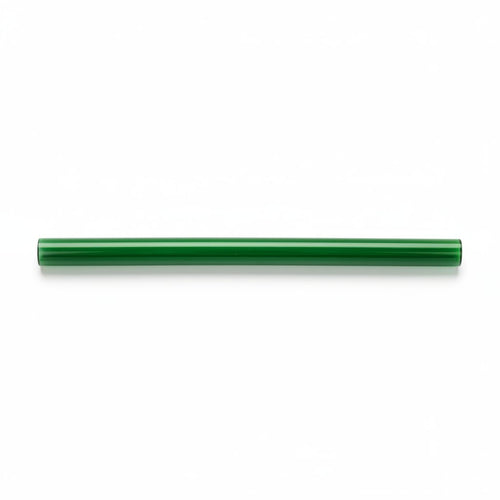 10 mm jade green borosilicate glass rod 24 inch